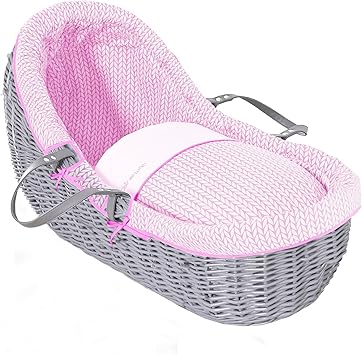 clair de lune grey moses basket stand