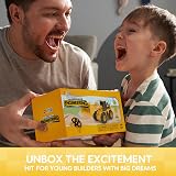 JOYIN Remote Control Front Loader Toy 2.4GHz 600mAh Batteries Lighted Kids Gift view 8
