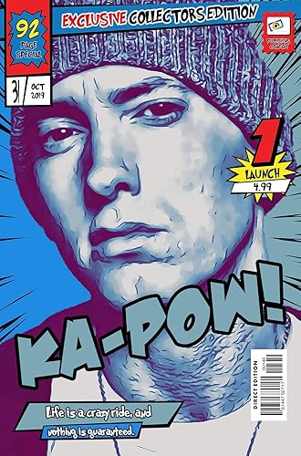 Eminem Comic Book Covers Art Print | 4 Formats - Poster, Canvas