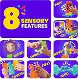 Mega Brands Mega Bloks Fisher-Price Sensory Caterpillar Train 30 Pieces HKN44 view 3