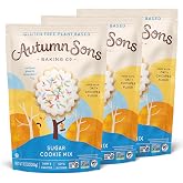 Autumn Sons Gluten Free Sugar Cookie Mix, 9.3 oz (Pack of 3) | Vegan, Plant Based, Top 9 Allergen Free, Dairy Free, Nut Free, Soy Free, Non-GMO