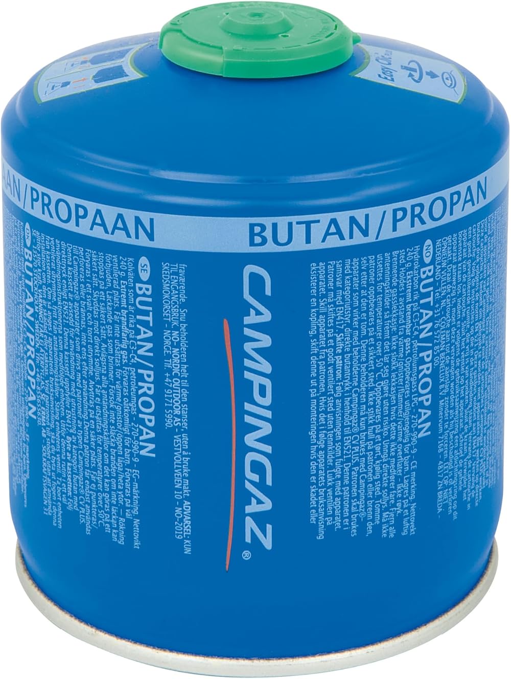 Campingaz CV 300 Plus Gas Cartridge 240 g Easy Clic Plus Safe Valve
