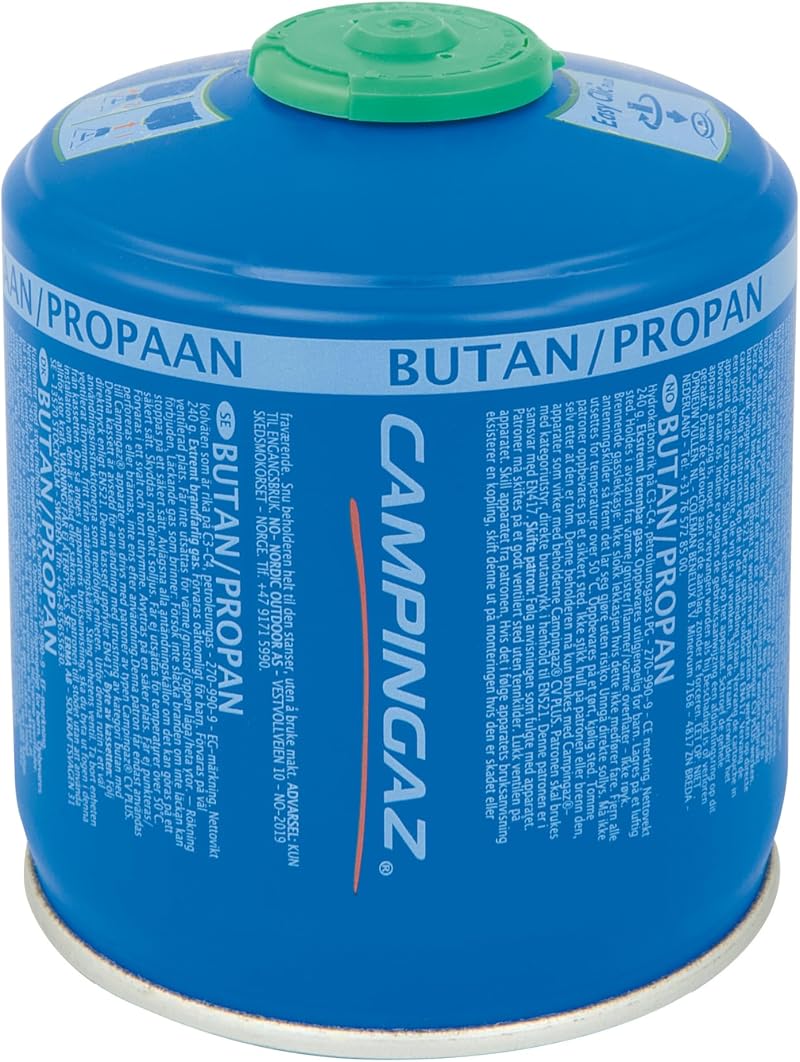 Campingaz CV 300 Plus Gas Cartridge 240 g Easy Clic Plus Safe Valve
