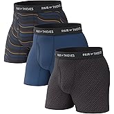 Pair of Thieves Super Fit Men's Boxer Briefs – Soft, Breathable, Quick-Dry Underwear with 4-Way Stretch (2 & 3 Pack)