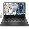 HP Premium Stream 14" HD BrightView Laptop, Intel Celeron N4120, 8GB RAM, 64GB eMMC Storage, UHD Graphics, HD Webcam, 1 Year Office 365, Bluetooth, WiFi, HDMI, Win 11s, Black, 32GB Hotface USB Card