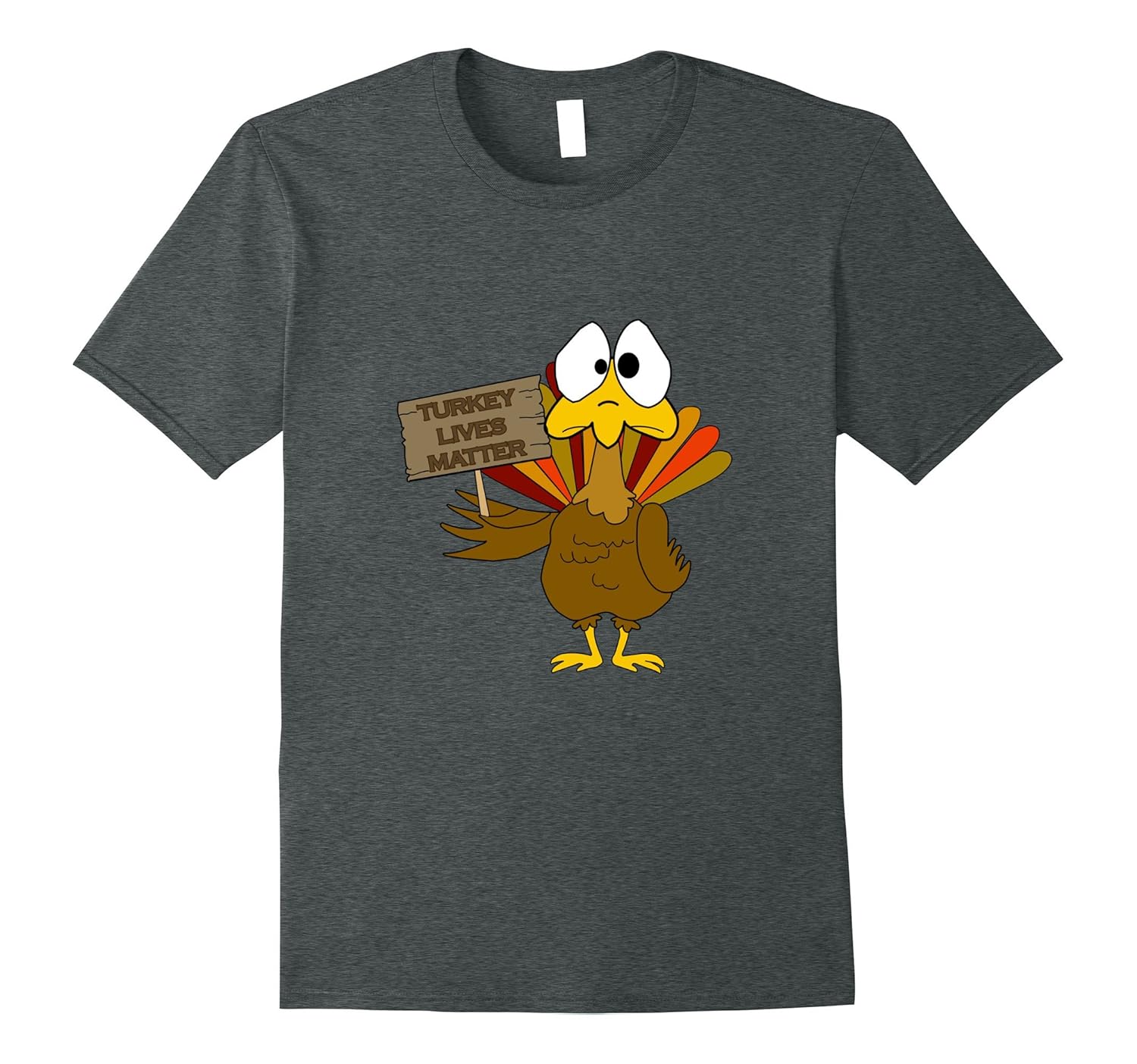 Funny Turkey Lives Matter Thanksgiving T-shirt-ANZ