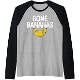 Gone Bananas Raglan Baseball Tee