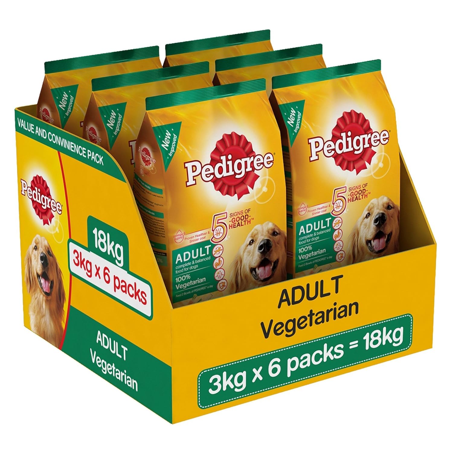 pedigree puppy vegetarian 3kg