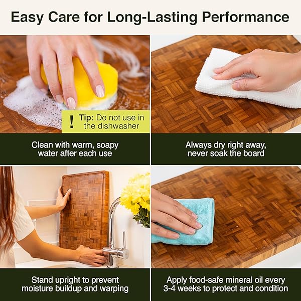 CACTUS & CUBBY PREMIUM BAMBOO CUTTING BOARD. DELUXE DEEP CARBONISED END GRAIN WOODEN CUTTING BOARD. 16.5″ X 11.8″. PRE-OILED BUTCHER BLOCK FOR PREPPING & SERVING. KNIFE FRIENDLY
