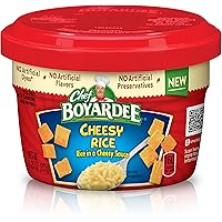 Chef Boyardee Cheesy Rice Microwavable, 7.25 Oz (Pack Of 12)
