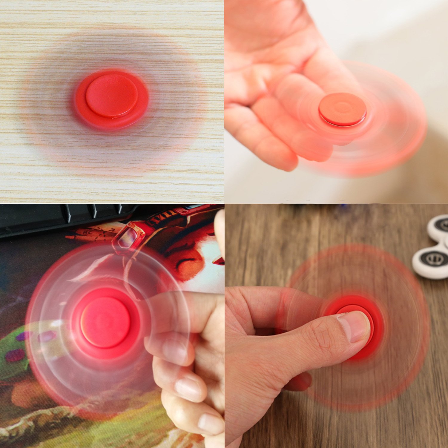Reliatronic Hand Spinner with Hybrid Ceramic Bearing Finger Spinner Perfect For ADD, ADHD, Anxiety and Stress Relief