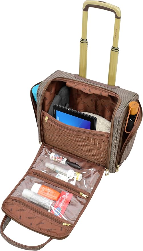 london fog underseat bag