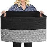 MEGASKET Extra Large Storage Baskets, 23.6" x