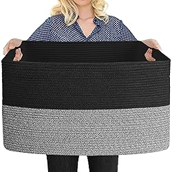 MEGASKET Extra Large Storage Baskets, 23.6" x