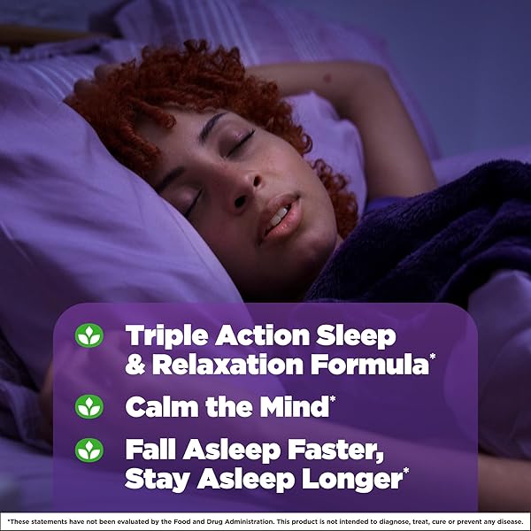 NATROL MELATONIN + 5-HTP TIME RELEASE SLEEP AID, TRIPLE ACTION FORMULA, CALM THE MIND, FALL ASLEEP FASTER AND STAY ASLEEP LONGER, 60 BI-LAYER TABLETS, UP TO A 60 DAY SUPPLY
