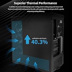 Lian Li V100 ATX Mid-Tower PC Case, 4 x 120mm ARGB