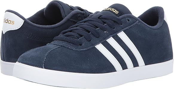 adidas court set leather ladies trainers white