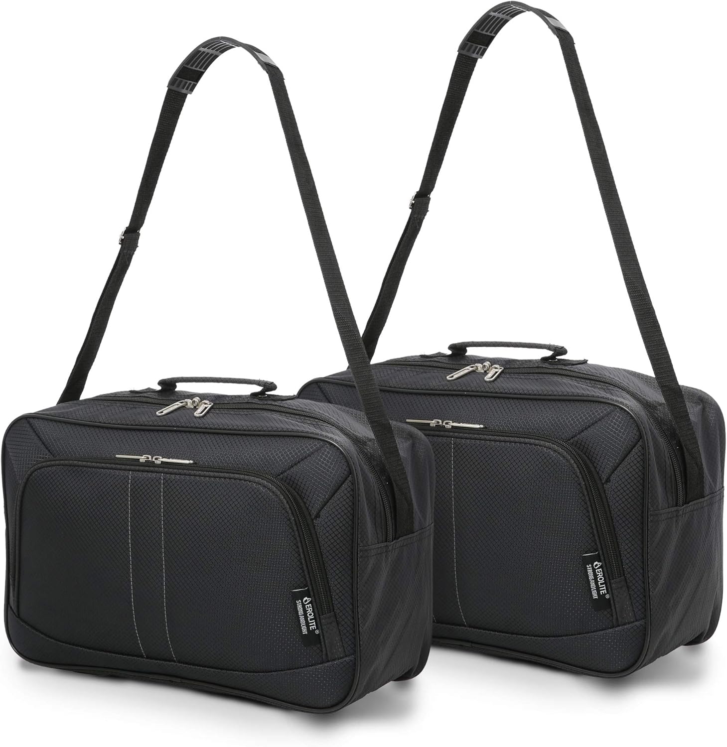 2PCS 16inch Aerolite Carry On Hand Luggage Flight Duffle Personal Bag