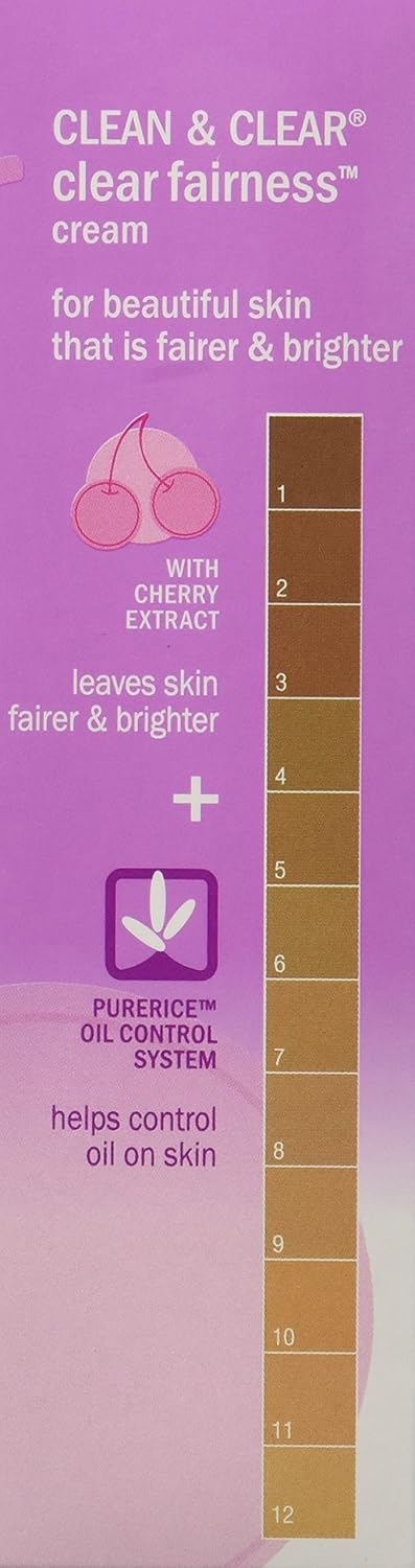 clean and clear clear fairness cream
