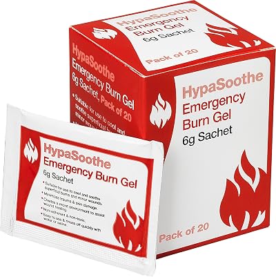 Safety First Aid Group HypaSoothe Emergency Burn Gel 6g Sachets Pack 20