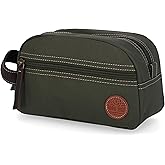 Timberland Men's Toiletry Bag Canvas Travel Kit Organizer