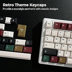 OHY PBT Keycaps, XVX Retro Keycaps 75