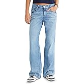 AEROPOSTALE Women's Low Rise Baggy Wide Leg Jean
