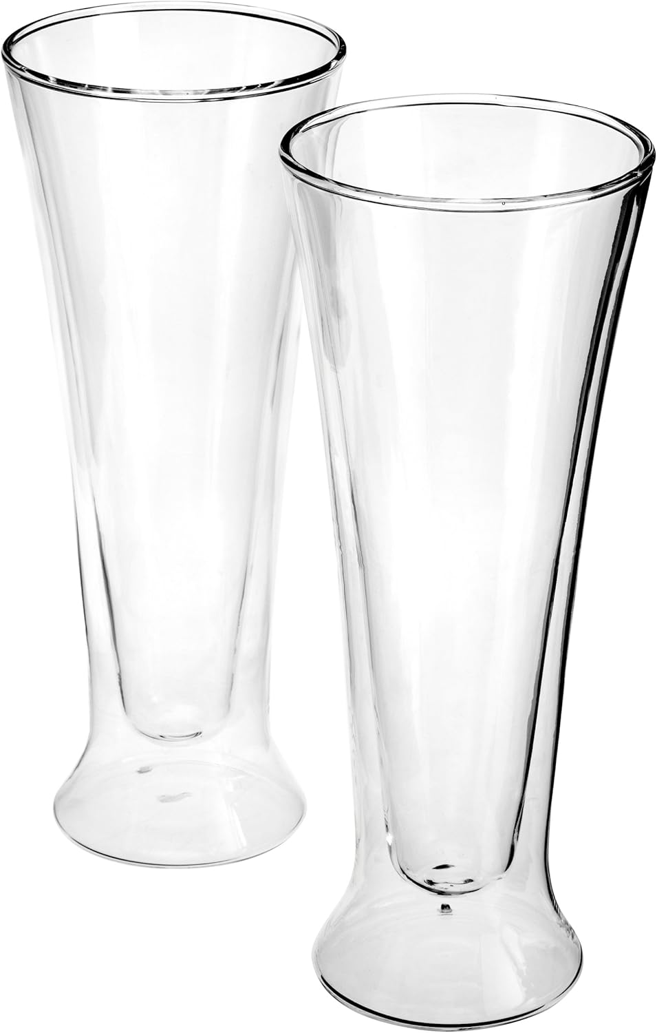 Luigi Bormioli Set of 2 Duos Pilsner Glasses, 15 oz.
