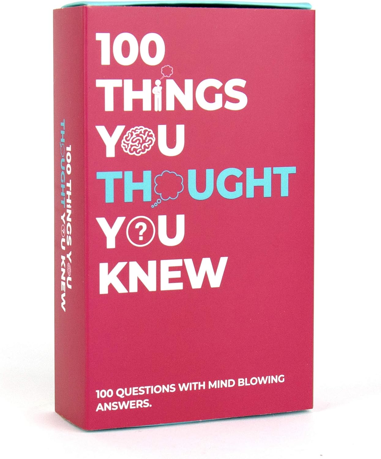 Things You Thought You Knew Trivia Game, White, 3.54 x 5.9 x 1.37 inches