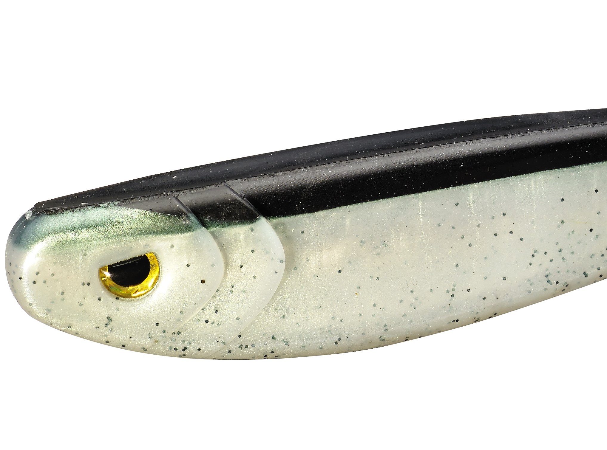 FLADEN Fishing Maxximus Predator Conrad - SOFTY PREY - 22.5cm / 110g Quality Imitation Soft Bait Lure (Black/Olive Green) [20-01255-02]