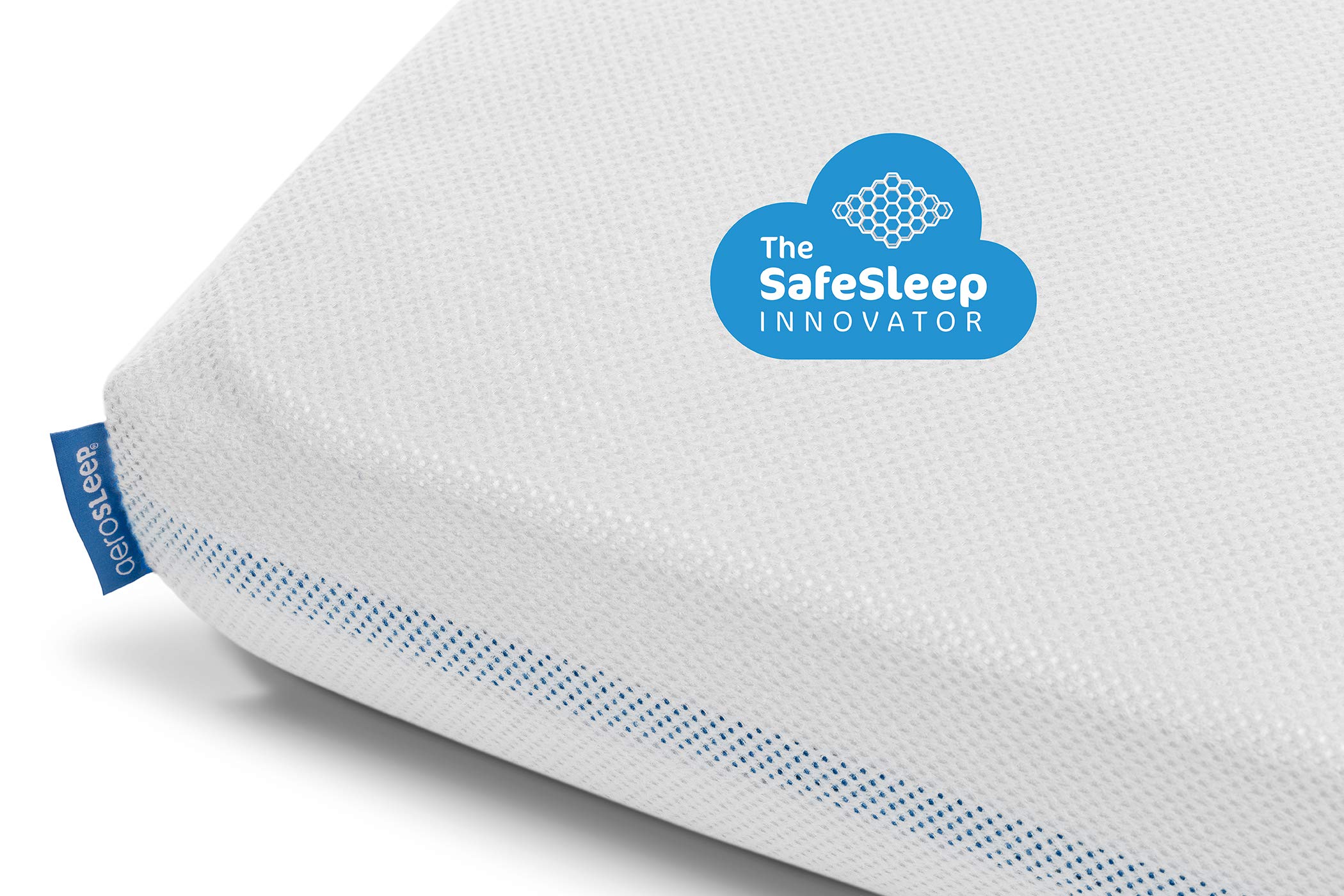 AeroSleep Breathable Fitted Sheet 67 x 137 cm - White