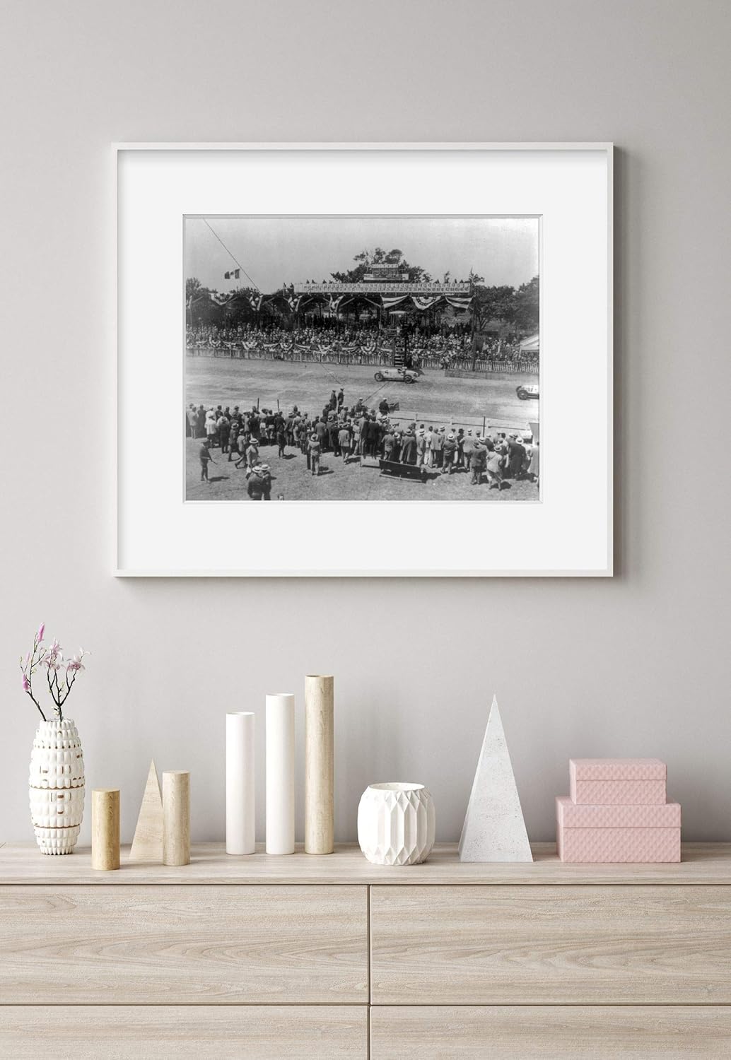 Photographs - INFINITE PHOTOGRAPHS Photo: Automobile Racing,Indianapolis Classic,Indiana,Arnold in home stretch,1930,Cars