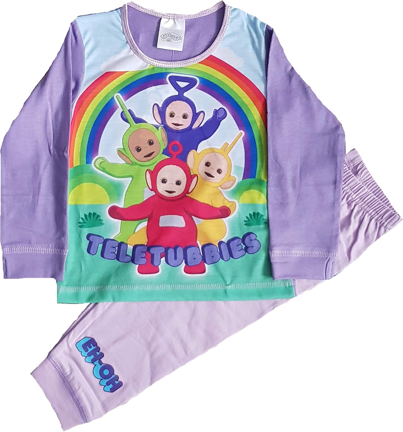 Girls Teletubbies Pyjamas Set Kids Teletubbies Sleepwear Age 12M 4