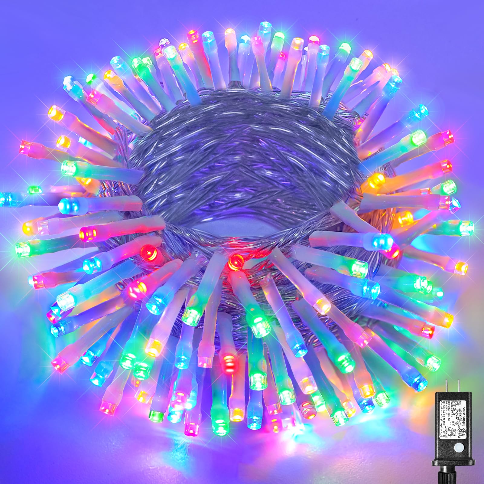 66ft Christmas Lights Outdoor Waterproof, 200 LED