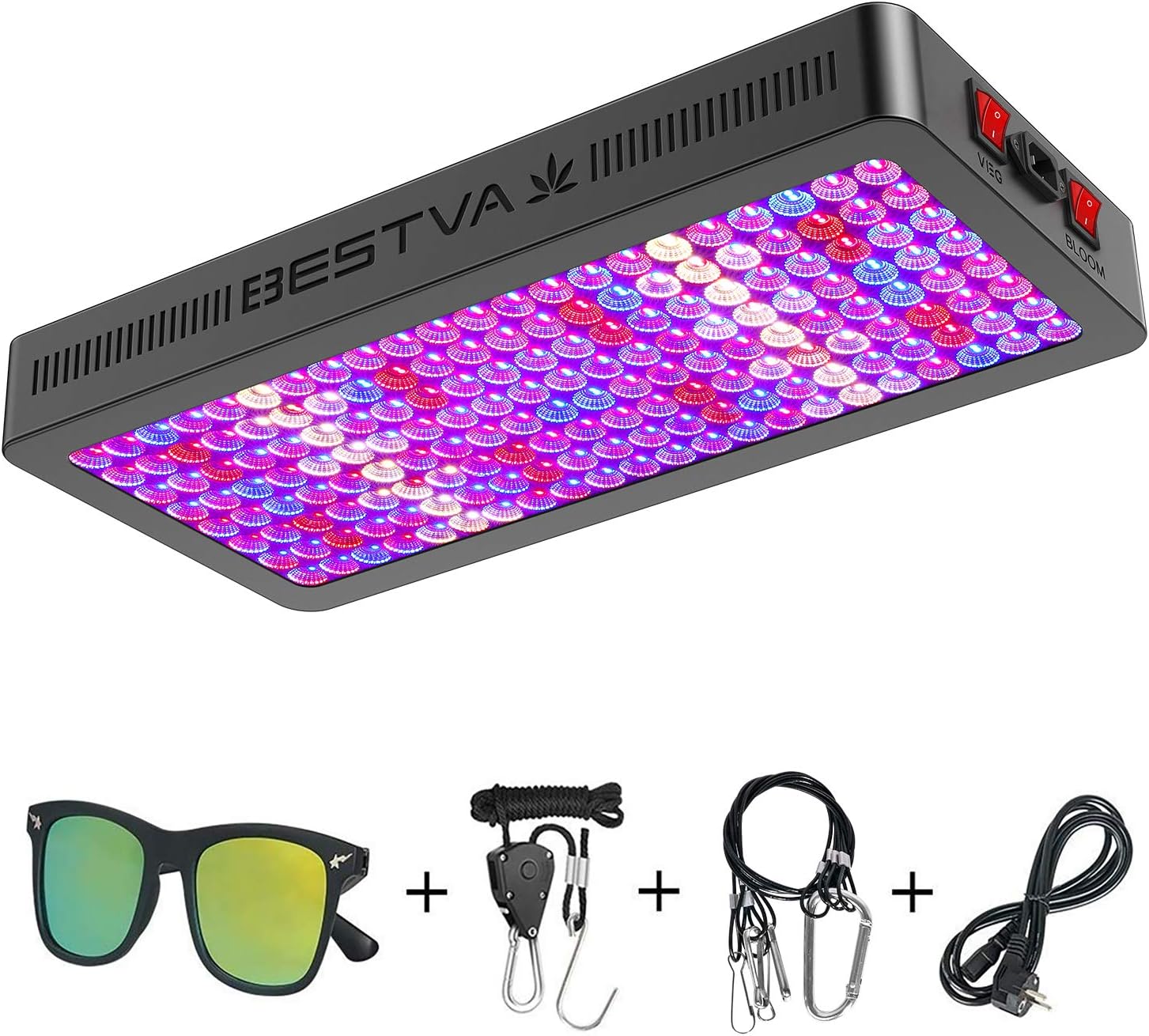 BESTVA DC Series 2000W LED Grow Light 