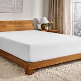 Bare Home Flannel Fitted Bottom Sheet 100% Cotton (Queen, White) | 100% Cotton, Velvety Soft Heavyweight, Double Brushed Flannel, Deep Pockets 6 to 15 Inches, Warm &amp; Cozy