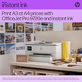 HP OfficeJet Pro 9720e Wide Format All-in-One Printer Colour Wireless ADF view 4