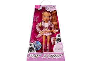 Bratz Pop Starz Yasmin Fashion Doll with Accessories and Charm