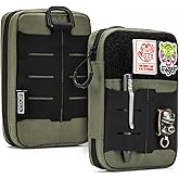 TACTICAL GEEK Block E2.0 EDC Compact Waist Multi-Purpose Molle Pouch Organizer, Green