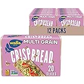 Wasa Light Rye Crispbread Crackers, 9.5 oz (12PK), Good Source of Fiber