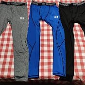 Legging Homme Compression Sport Long – Pantalon Fitness Respirant Cool Dry Running Musculation Jogging