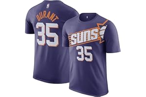OUTERSTUFF Kevin Durant Phoenix Suns NBA Kids Youth 4-20 Purple Icon Edition Performance Jersey T-Shirt
