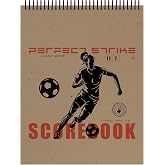 Perfect Strike Soccer Scorebook with Rules and Scoring Instructions : Heavy Duty. Adult and Youth Soccer. TS-11-7-W-V