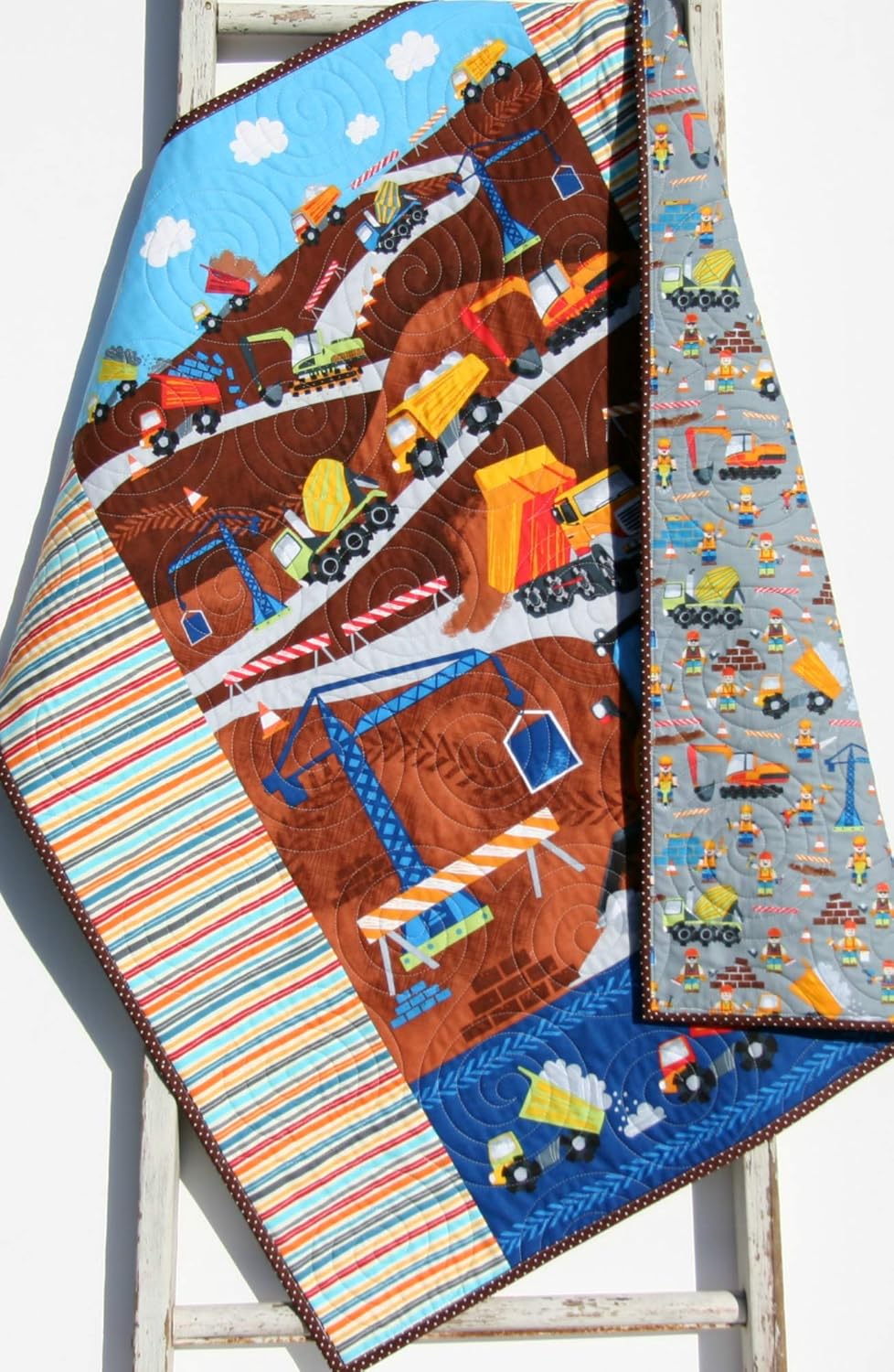 construction baby bedding