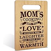 Gifts for Mom, Mother Bamboo Cutting Board from Daughter Son, Mother's Day Birthday Christmas Gifts For Best Mom, Home Kitchen Decorations, Wooden Charcuterie Cutting Boards -53