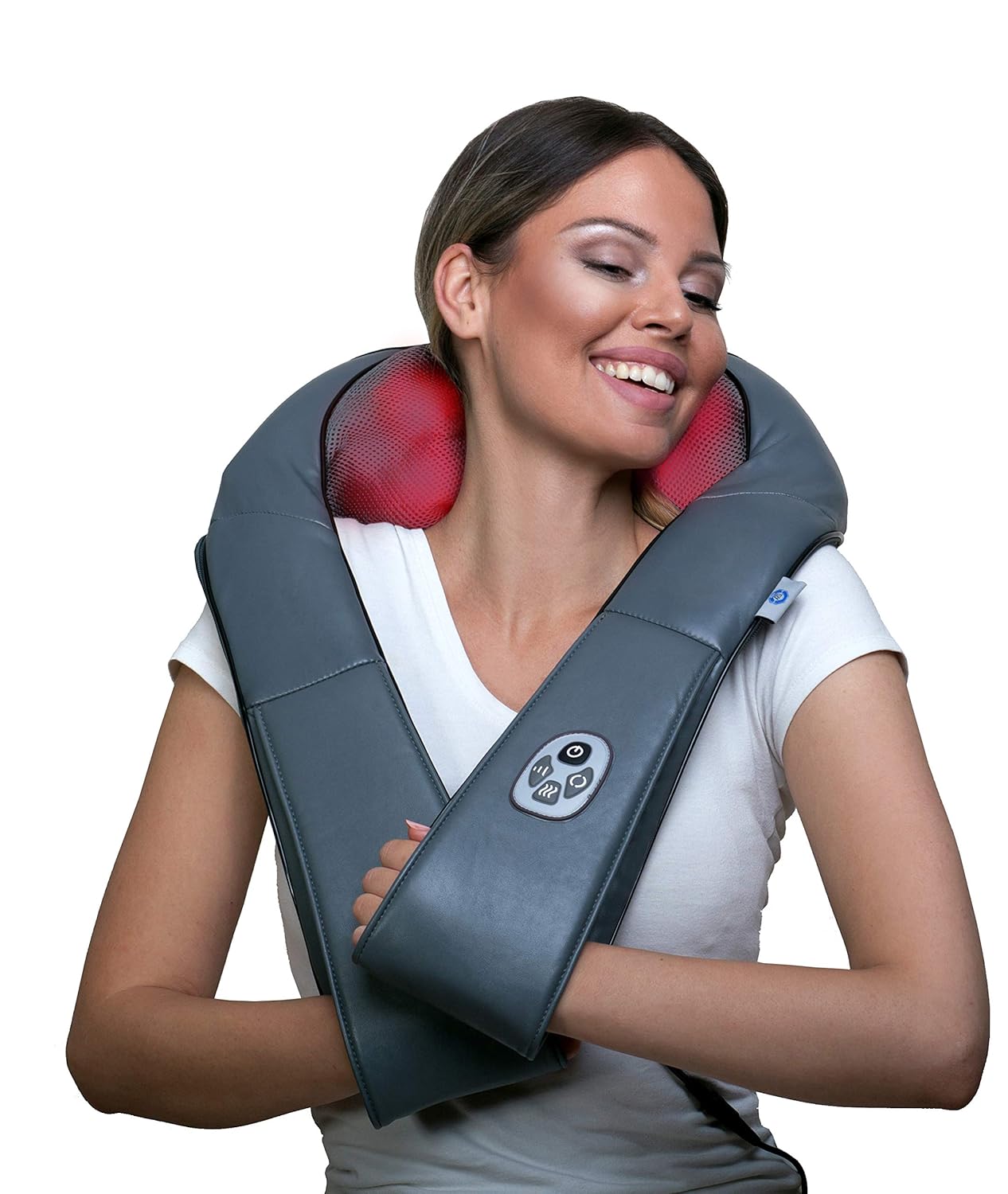 Shiatsu urządzenie do masażu karku z funkcją ogrzewania i ...