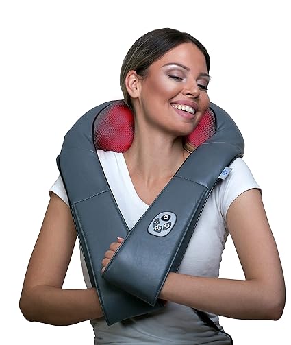 Shiatsu urządzenie do masażu karku z funkcją ogrzewania i ...
