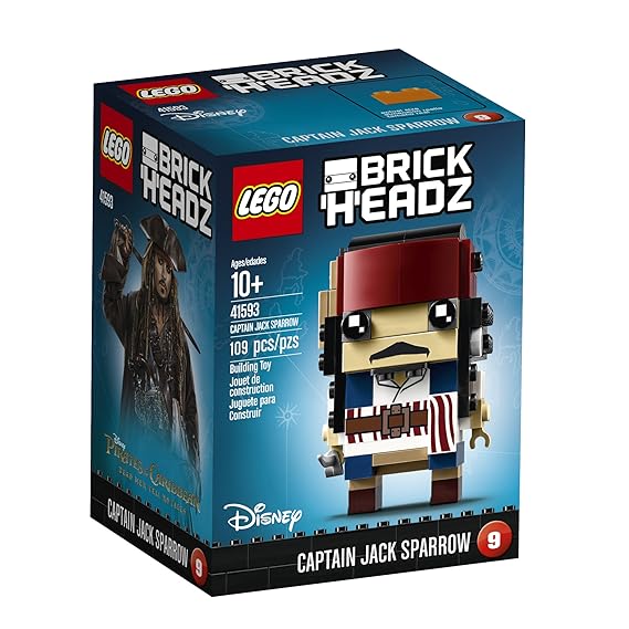Lego 41593 Brickheadz Captain Jack Sparrow Fluch der Karibik