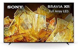 Sony 65 Inch 4K Ultra HD TV X90L Series: BRAVIA XR Full Array LED Smart Google TV with Dolby Vision HDR and Exclusive Features for The PlayStation® 5 XR65X90L- Latest Model,Black