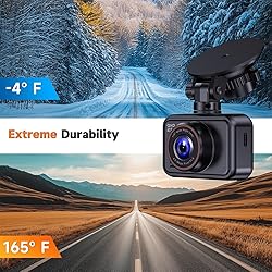 E-YEEGER Dash Cam Front and Rear, 2.5K Dual Dash